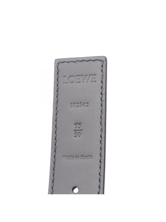 Loewe Belt Reversible Anagram Bombe Gold Tan Leather main image 5